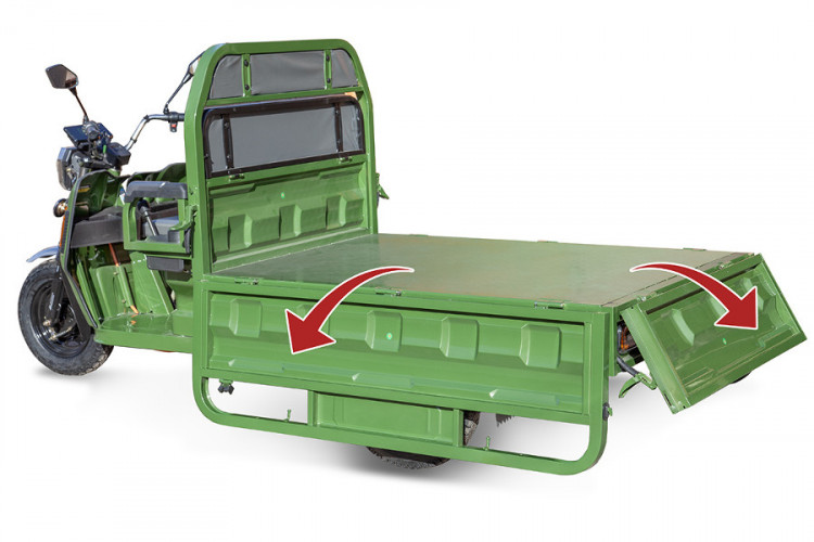 Грузовой электрический трицикл Rutrike Маяк 1500 в Самаре