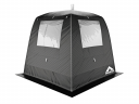Мобильная баня-палатка МОРЖ c 2-мя окнами (Черный) в Самаре