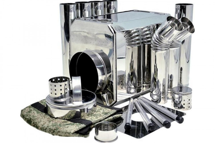 Печь пошехонка Турист 30 л с 3D экранами сталь 0,8мм в Самаре