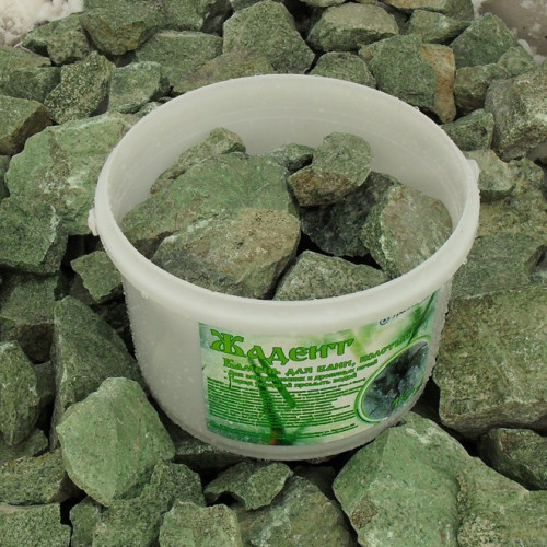 Камни для бани Жадеит колотый 15кг в Самаре