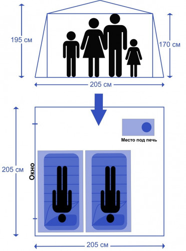 Мобильная баня-палатка МОРЖ в Самаре