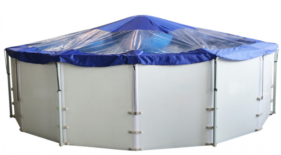 Тент для бассейна с надувной подушкой "Фиеста" в Самаре