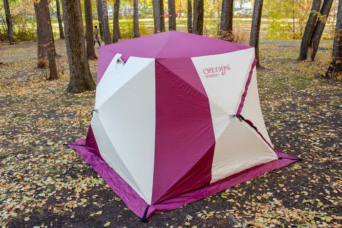 Зимняя палатка для рыбалки Куб Снегирь 4T в Самаре