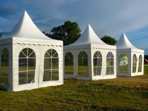 Шатер Пагода Giza Garden 6 х 6 м белый в Самаре