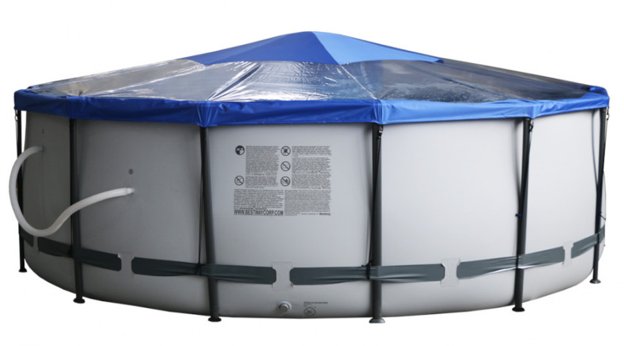 Тент для бассейна Intex/Bestway с надувной подушкой "Фиеста" в Самаре