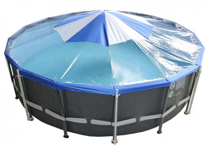 Тент для бассейна Intex/Bestway с надувной подушкой "Фиеста" в Самаре