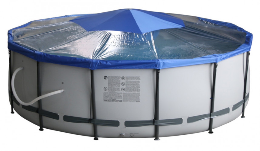 Тент для бассейна Intex/Bestway с надувной подушкой "Фиеста" в Самаре