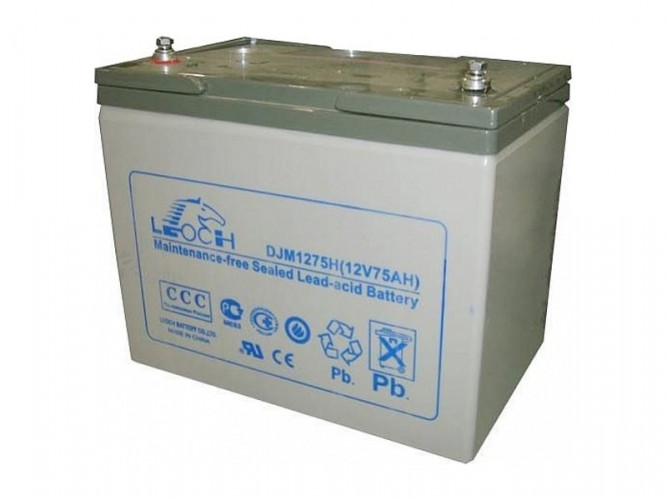 Аккумулятор Leoch DJM1275H (12 В, 75 Ач) в Самаре