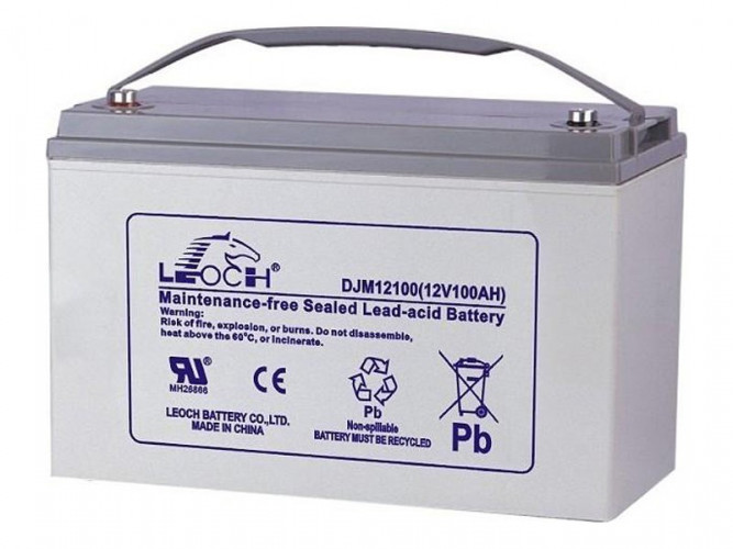 Аккумулятор Leoch DJM12100 (12 В, 100 Ач) в Самаре