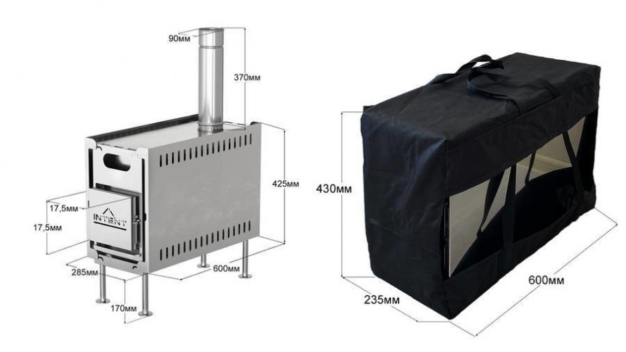 Печь банная INTENT в Самаре