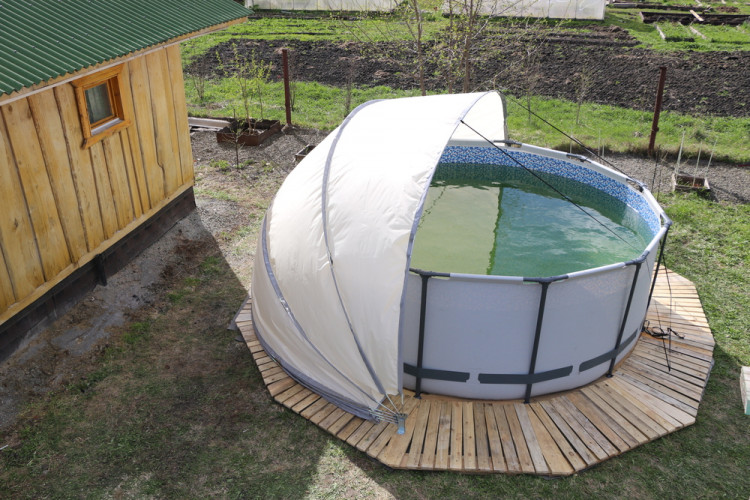 Купол-тент для бассейнов "Фиеста" КОМБИ в Самаре