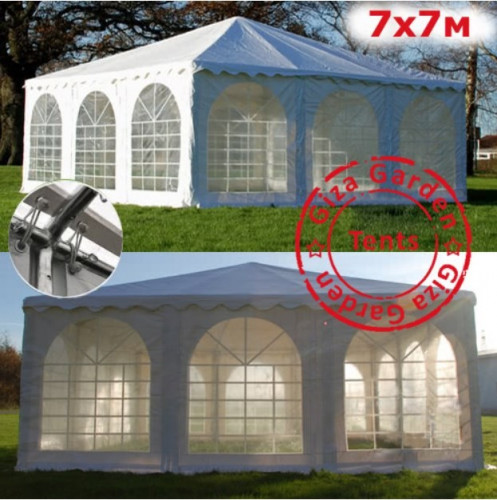 Шатер Пагода Giza Garden 7 x 7 м белый в Самаре