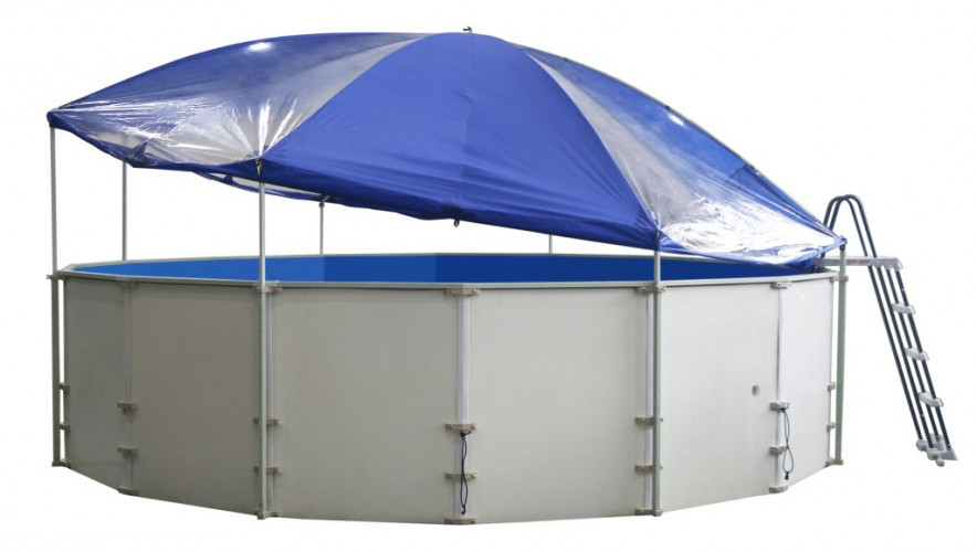 Подъемный тент-навес для бассейна "Фиеста" в Самаре