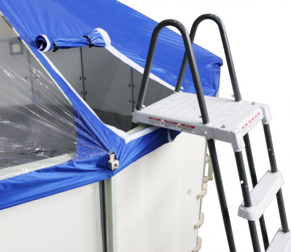 Подъемный тент-навес для бассейна "Фиеста" в Самаре