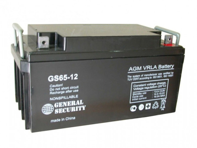Аккумулятор General Security GS 65-12 (12 В, 65 Ач) в Самаре
