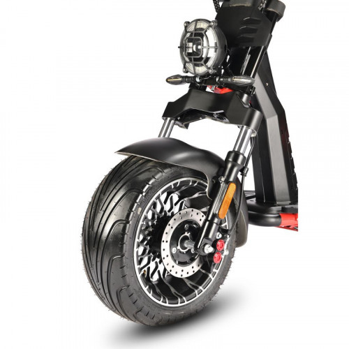 Электроскутер WHITE SIBERIA PRO BLACK EDITION 5000W в Самаре