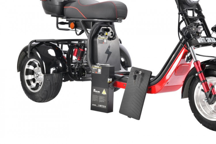 Электроскутер White Siberia PRO TRIKE 3000W в Самаре