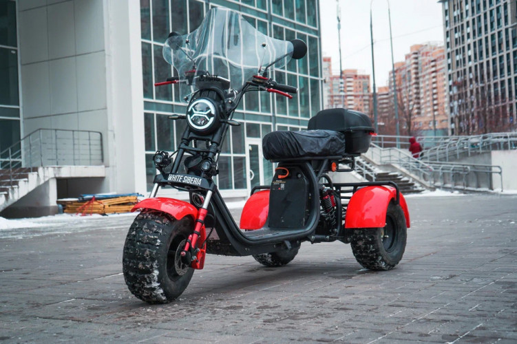 Электроскутер White Siberia PRO TRIKE 3000W в Самаре