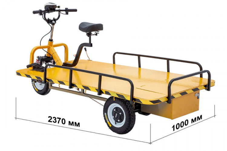 Грузовая электрическая тележка RuTrike ТАКСА ВАЙД в Самаре