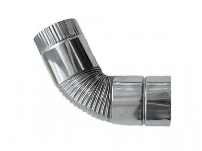 Сегмент трубы угол 45° d-65 мм.(нерж.)Инвент в Самаре