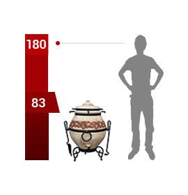 Тандыр Легенды с эффектом кракле в Самаре