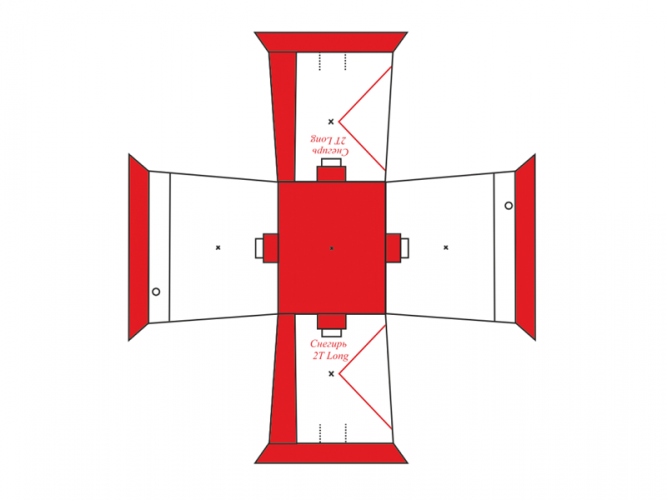 Зимняя палатка для рыбалки Куб Снегирь 2T Long Компакт в Самаре