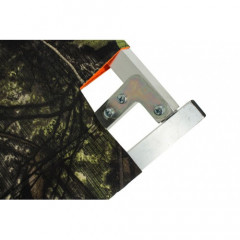 Раскладушка алюминиевая Медведь 190x75 см (широкая) 