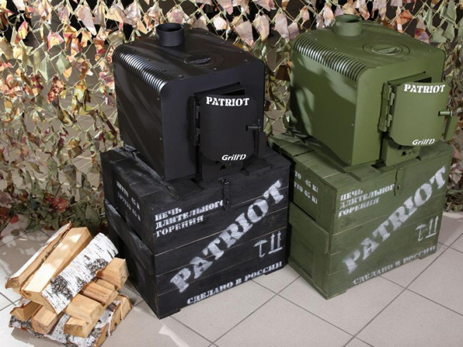 Печь длительного горения Grill’D Patriot 200 в Самаре