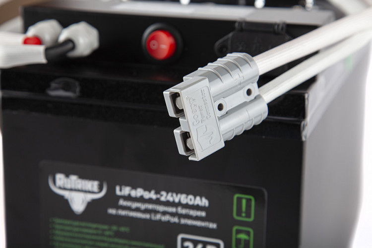 Тяговый железо-фосфатный аккумулятор RuTrike LiFePO4 60V48Ah (60А) в Самаре