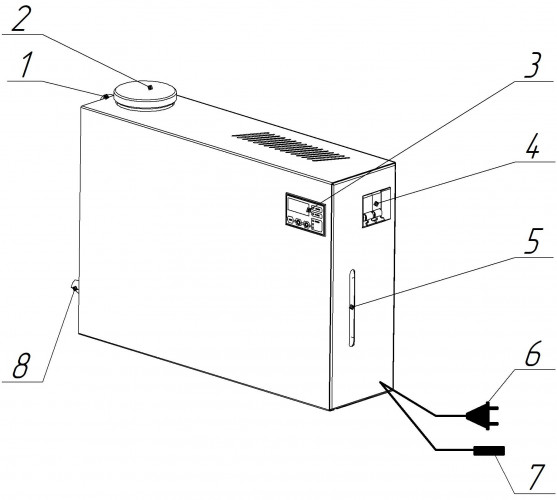 Парогенератор ПГН EVRO 2 кВт в Самаре