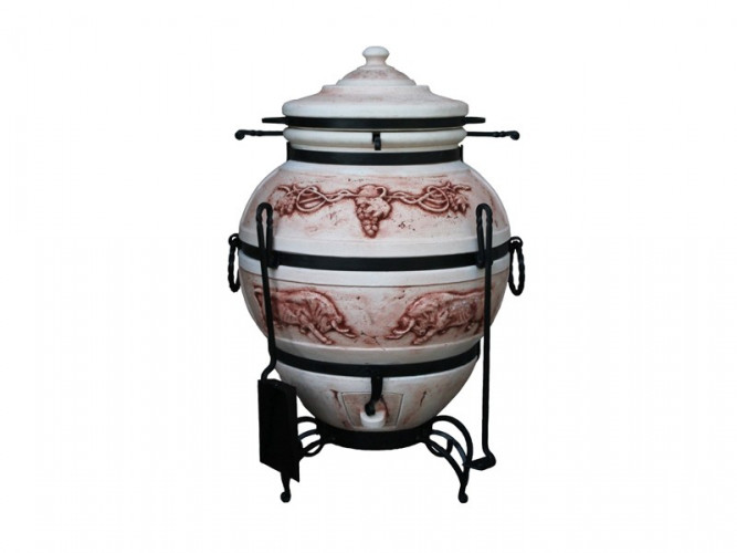 Тандыр Легенды Премиум с эффектом кракле в Самаре