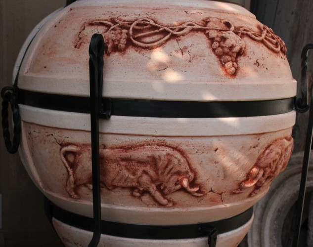 Тандыр Легенды Премиум с эффектом кракле в Самаре