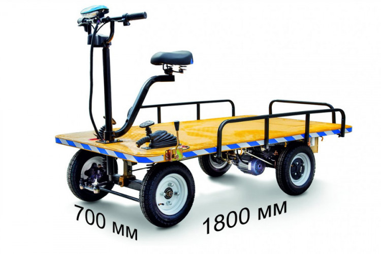 Грузовая электрическая тележка RuTrike СКЛАД 1800 в Самаре