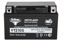 Аккумулятор стартерный для мототехники Rutrike YTZ10S (12V/10Ah) Аккумулятор стартерный для мототехники Rutrike YTZ10S (12V/10Ah)