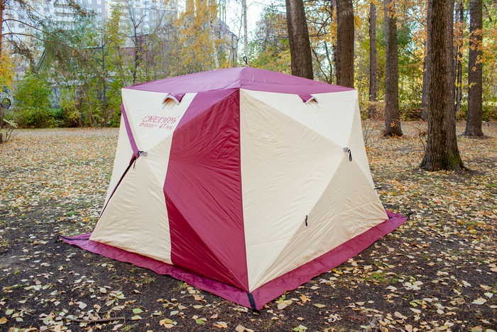 Зимняя палатка для рыбалки Куб Снегирь 4T Long в Самаре