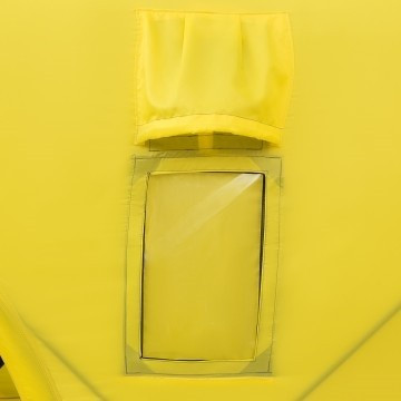 Палатка для рыбалки Helios Куб 1,5х1,5 желто/серый в Самаре