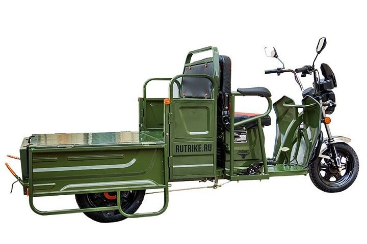 Грузовой электрический трицикл RuTrike Вояж П Трансформер в Самаре