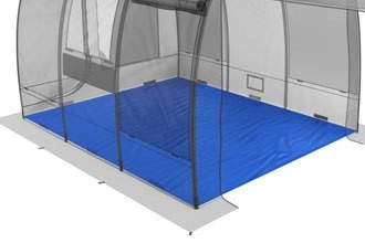 Пол из тарпаулина для палатки бани МОРЖ МАХ-МОРЖ Шатёр в Самаре