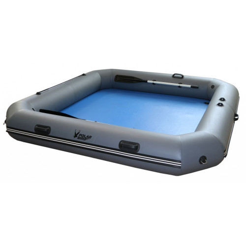 Надувной плот-палатка Polar bird Raft 260+слани стеклокомпозит в Самаре