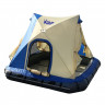 Надувной плот-палатка Polar bird Raft 260+слани стеклокомпозит в Самаре