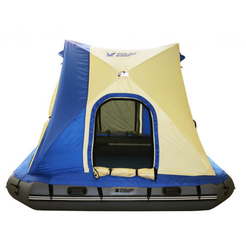 Надувной плот-палатка Polar bird Raft 260+слани стеклокомпозит в Самаре