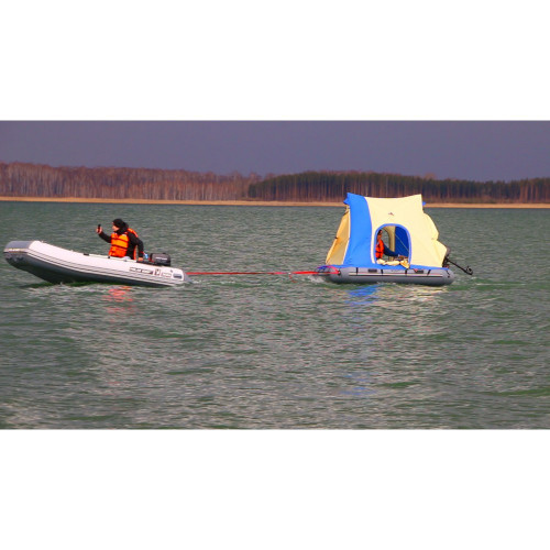 Надувной плот-палатка Polar bird Raft 260+слани стеклокомпозит в Самаре
