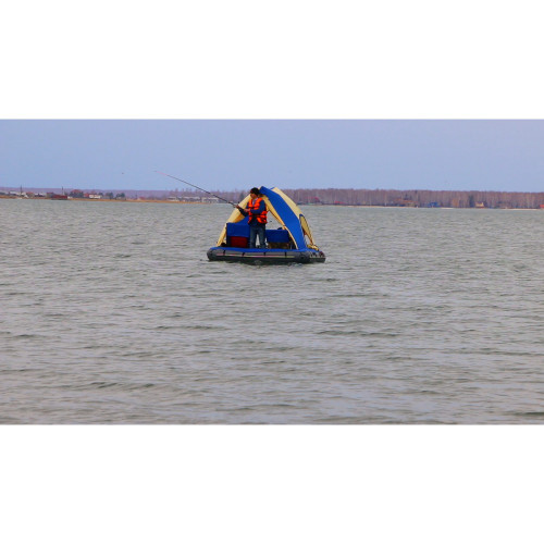 Надувной плот-палатка Polar bird Raft 260+слани стеклокомпозит в Самаре