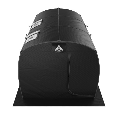 Мобильная баня-палатка МОРЖ Max (Черный) в Самаре