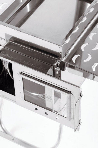 Печь-камин Инвент ПРО Большая в Самаре