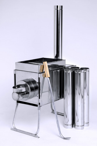 Печь Инвент Экономка средняя со стац. экранами в сумке в Самаре