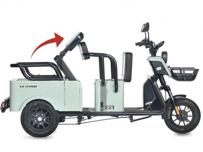 Пассажирский электротрицикл Wanshida LC-F150 в Самаре