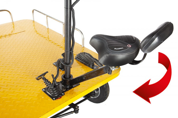 Грузовая электрическая тележка RuTrike СКЛАД 1500 NEW в Самаре