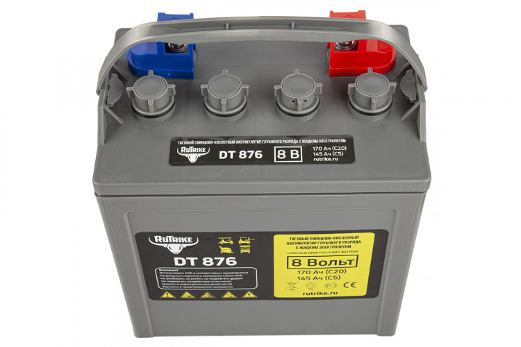 Тяговый аккумулятор RuTrike WET DT876 (T-875) 8V120A/H C3 в Самаре