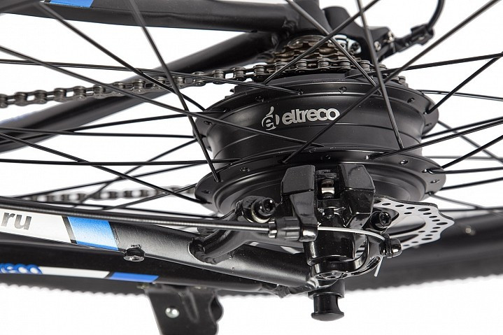 Мотор-колесо Eltreco 48V 1000W LCD 26" АКБ 48V 10А/ч в Самаре